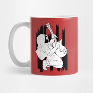 Astronaut Guitarist Mug